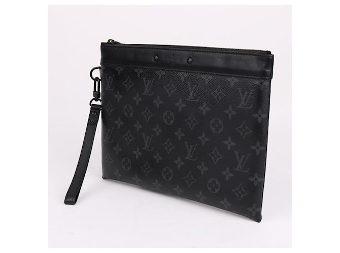 Louis Vuitton Pochette Eclipse Go Noir - vue 4