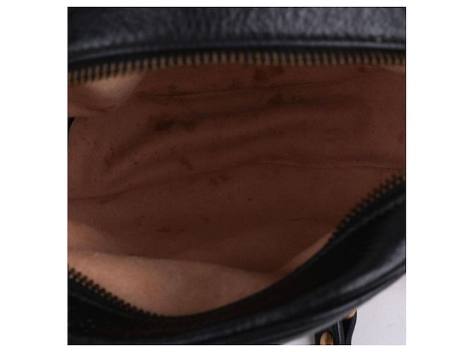 Gucci Mini bolsa transversal redonda Preto - vista 11