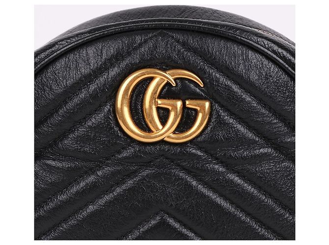 Gucci Mini bolsa transversal redonda Preto - vista 2
