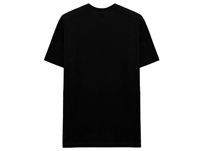 Versace T-shirt à manches courtes avec logo brodé Noir - vue 2