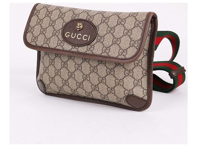 Gucci Marsupio Marrone - vista 4