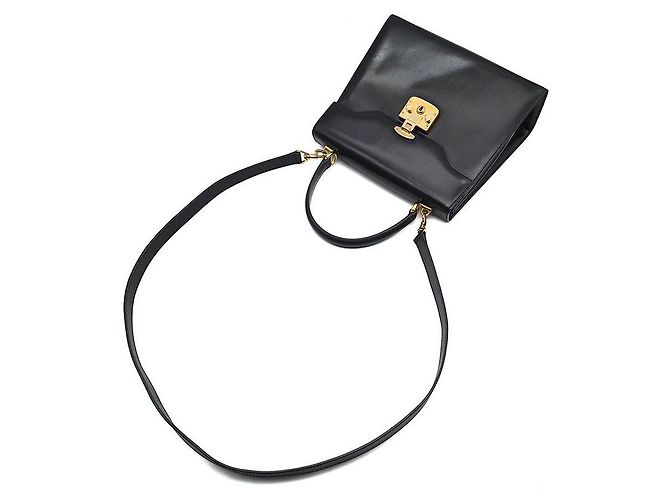 Gucci Borsa Tote con Manico e Tracolla Lady Lock Nero - vista 4