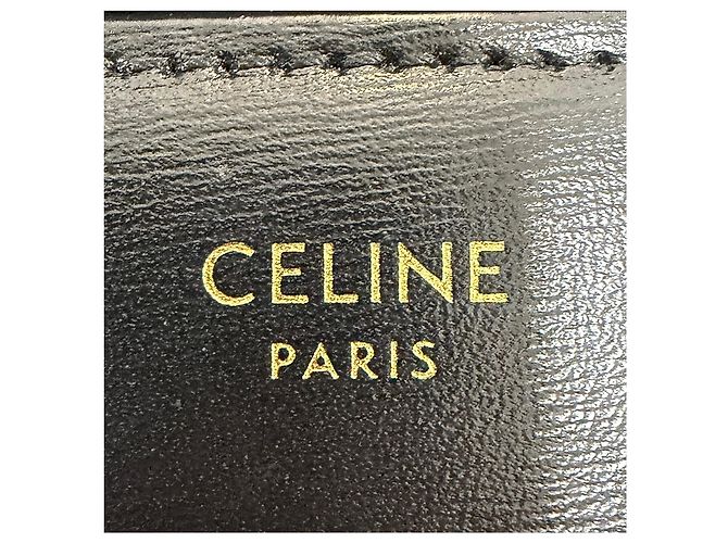 Céline Portefeuille à rabat Triomphe Noir - vue 14