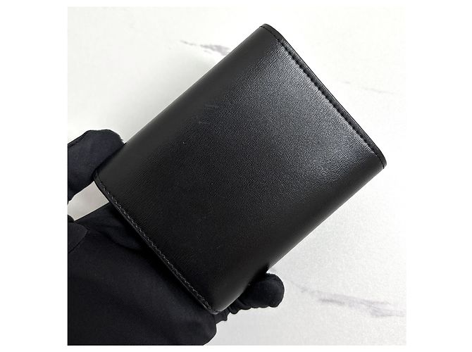 Céline Portefeuille à rabat Triomphe Noir - vue 8