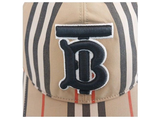 Burberry TB Cap mit Monogramm-Motiv und Icon-Streifen Beige Unisex Braun - Ansicht 4
