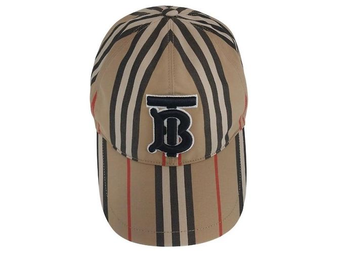 Burberry TB Cap mit Monogramm-Motiv und Icon-Streifen Beige Unisex Braun - Ansicht 7