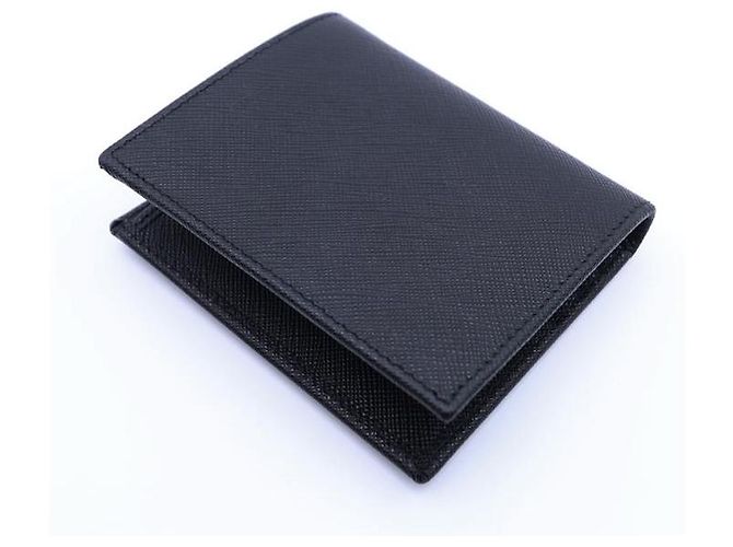 Prada Saffiano Wallet QHH Black - view 4