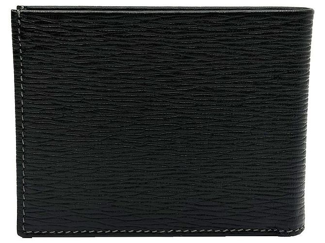 Salvatore Ferragamo Black Leather Men's Wallet - view 5