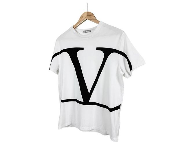 Valentino T-Shirt mit Logo und kurzen Ärmeln für Herren Weiß - Ansicht 2