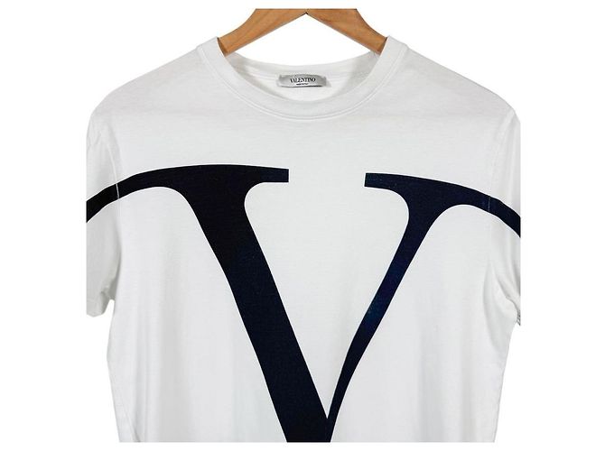 Valentino T-Shirt mit Logo und kurzen Ärmeln für Herren Weiß - Ansicht 6