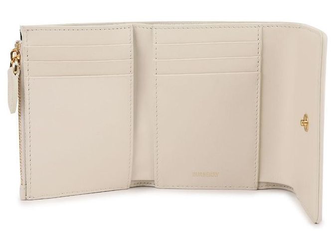 Burberry Kleine Klapperbörse mit Karomuster Braun - Ansicht 7