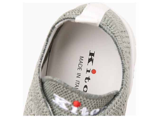 Kiton Cotton Fit Strick-Sneaker - Ansicht 10