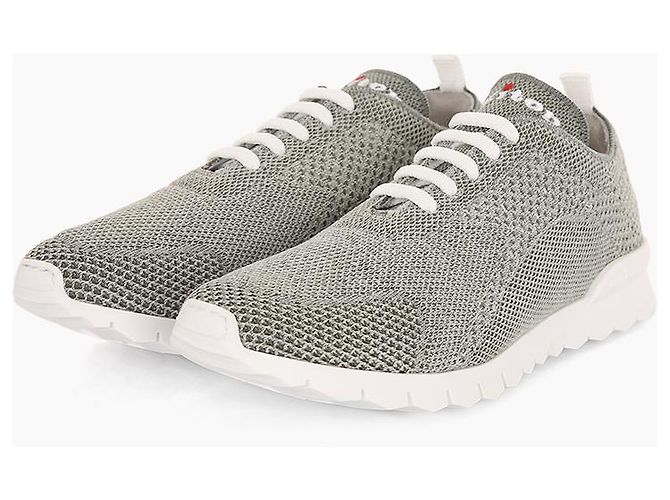 Kiton Cotton Fit Strick-Sneaker - Ansicht 4