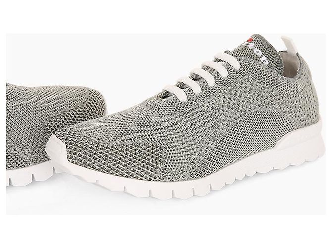 Kiton Cotton Fit Strick-Sneaker - Ansicht 7