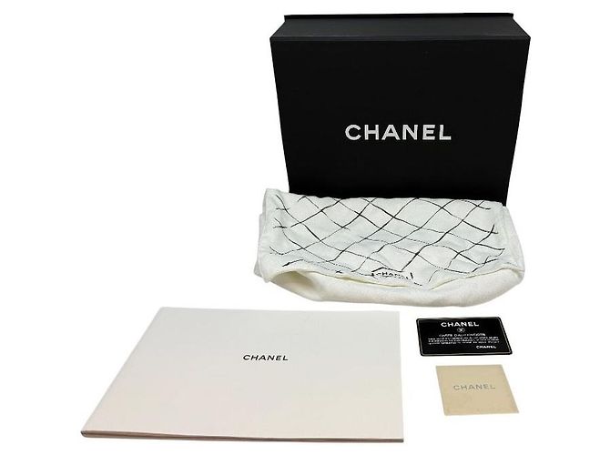 Chanel Vintage Medium Flap Schultertasche Gold Schwarz - Ansicht 10