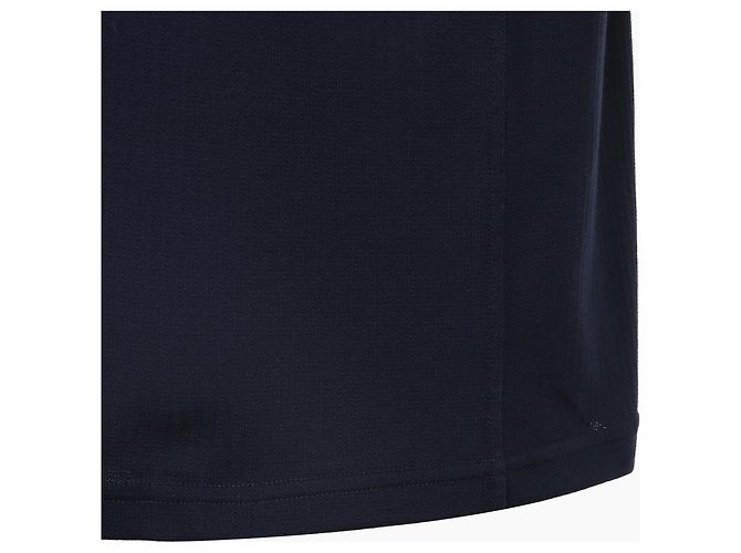 Kiton Polo aus Baumwollstrick Navy Blau Kurzarm T-Shirt - Ansicht 6