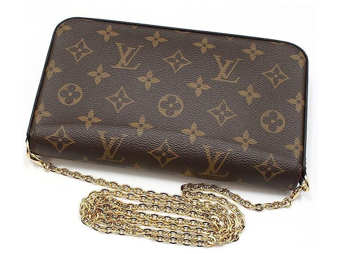 Louis Vuitton Bolsa Crossbody Pochette Monogram Felicie Marrom - vista 4