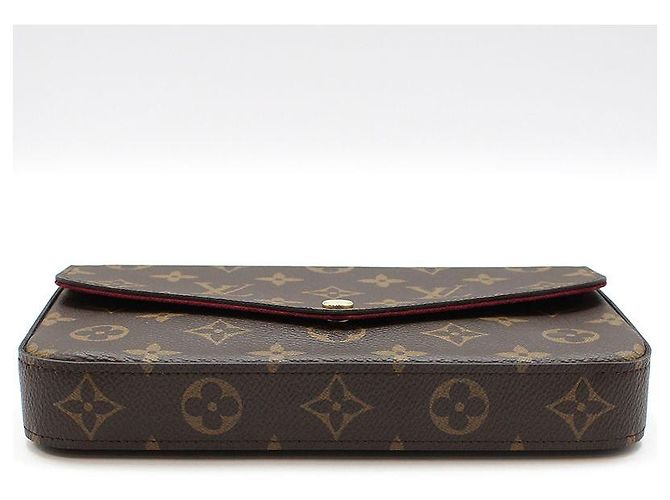 Louis Vuitton Bolsa Crossbody Pochette Monogram Felicie Marrom - vista 5