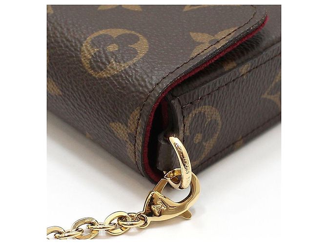 Louis Vuitton Bolsa Crossbody Pochette Monogram Felicie Marrom - vista 9