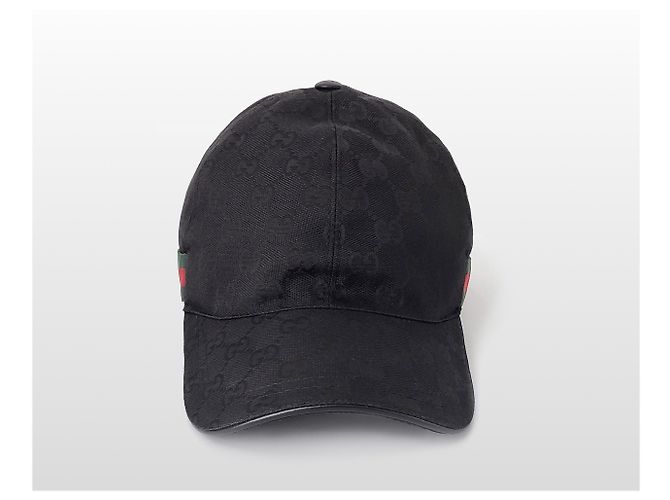 Gucci Cappellino da baseball GG Canvas Web Loop nero - vista 11