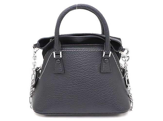 Maison Martin Margiela Micro borsa tote e borsa a tracolla Nero - vista 3