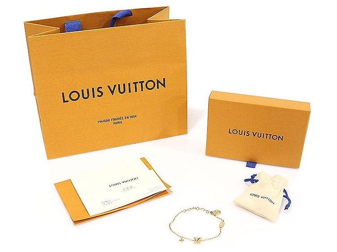 Louis Vuitton Bracciale LV Iconic in Oro da Donna D'oro - vista 2
