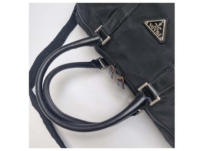 Prada Borsa Boston, Borsa da Viaggio, Borsa da Golf (Grade Unisex, Tracolla inclusa) Nero - vista 12