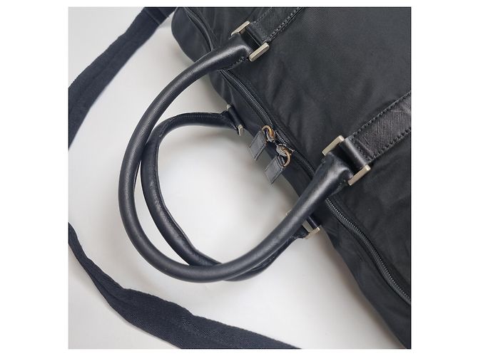 Prada Borsa Boston, Borsa da Viaggio, Borsa da Golf (Grade Unisex, Tracolla inclusa) Nero - vista 14