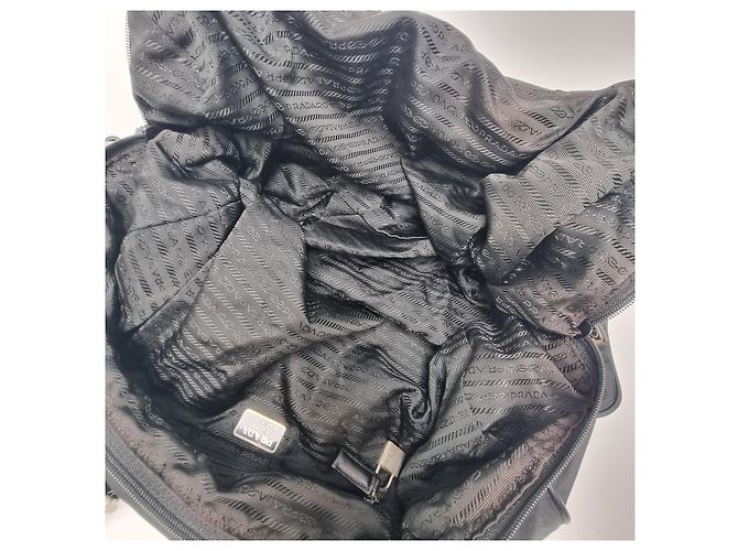 Prada Borsa Boston, Borsa da Viaggio, Borsa da Golf (Grade Unisex, Tracolla inclusa) Nero - vista 19