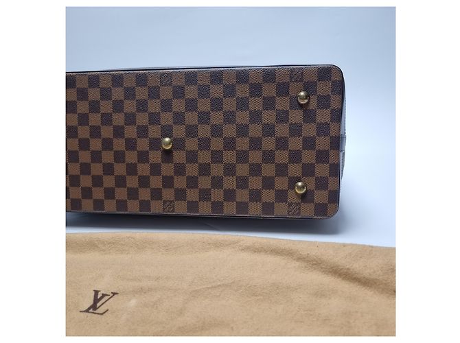 Louis Vuitton Borsa Boston Damier West End PM Borsa da viaggio Marrone - vista 15