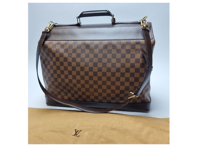 Louis Vuitton Borsa Boston Damier West End PM Borsa da viaggio Marrone - vista 8