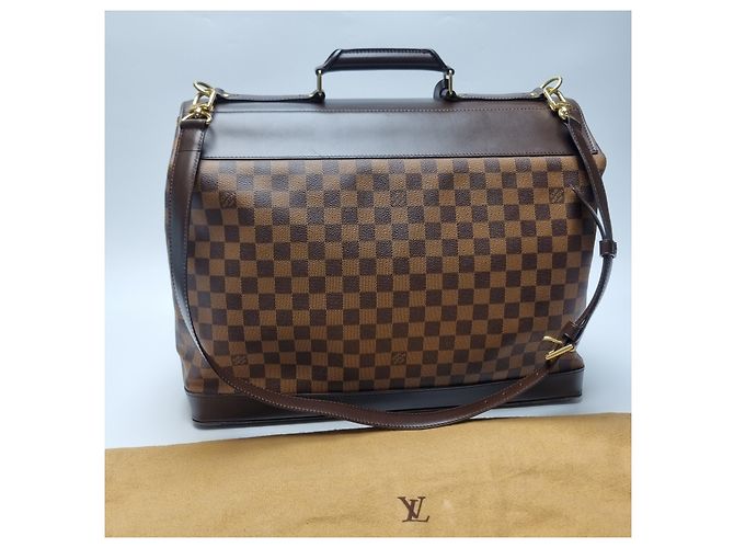 Louis Vuitton Borsa Boston Damier West End PM Borsa da viaggio Marrone - vista 9