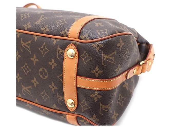 Louis Vuitton Monogram Stresa GM Tote Bag und Schultertasche Mehrfarben - Ansicht 7