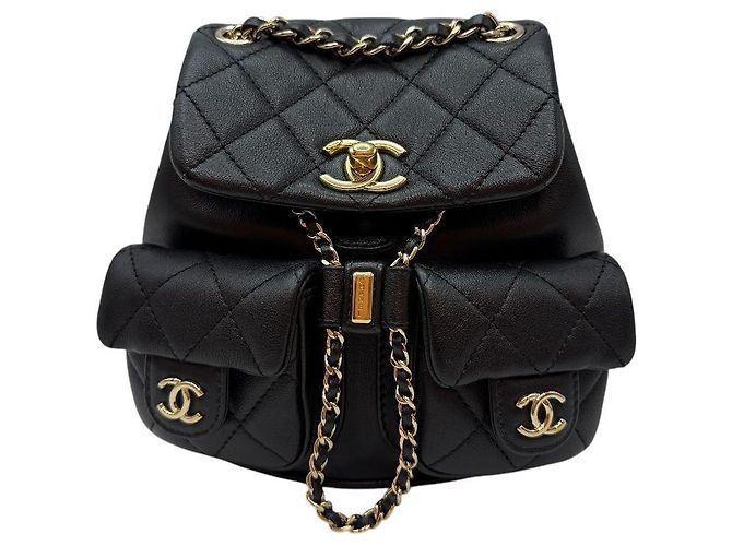 Chanel Piccolo zaino Duma a due tasche Nero - vista 2