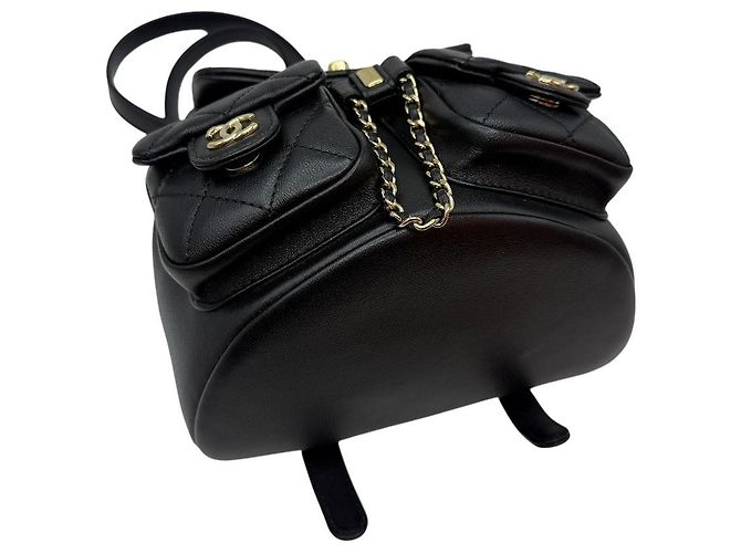 Chanel Piccolo zaino Duma a due tasche Nero - vista 5