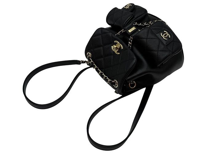 Chanel Piccolo zaino Duma a due tasche Nero - vista 6