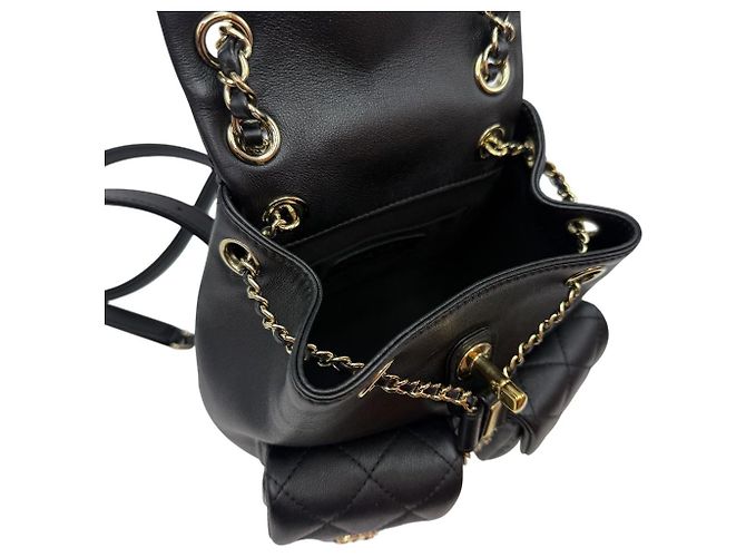 Chanel Piccolo zaino Duma a due tasche Nero - vista 7