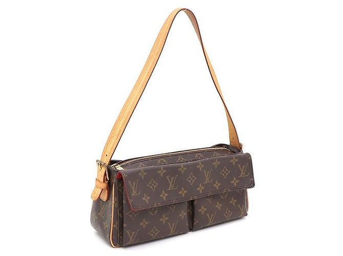 Louis Vuitton Borsa a tracolla Viva Cite MM in tela Monogram Multicolore - vista 2