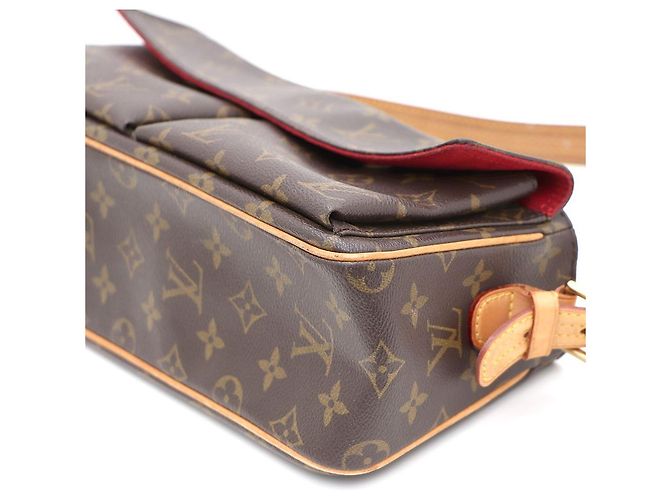 Louis Vuitton Borsa a tracolla Viva Cite MM in tela Monogram Multicolore - vista 8