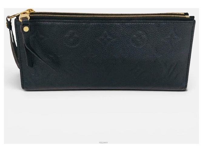 Louis Vuitton Cartera Larga con Doble Cremallera Azul - vista 2