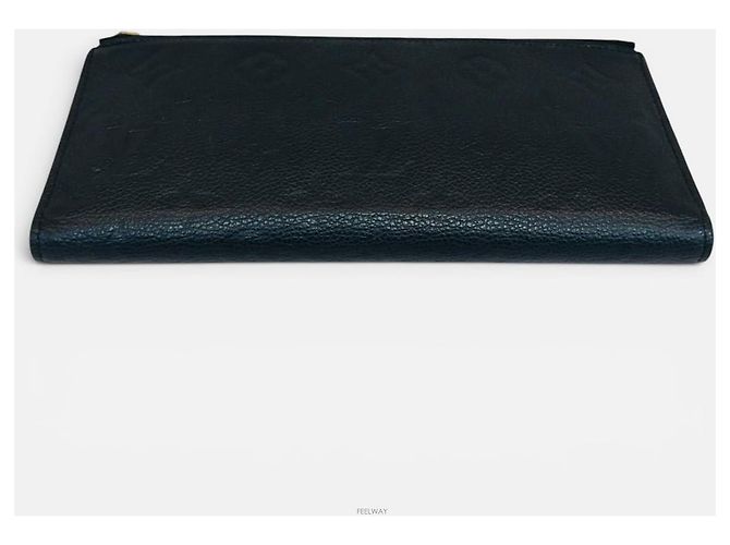 Louis Vuitton Cartera Larga con Doble Cremallera Azul - vista 3