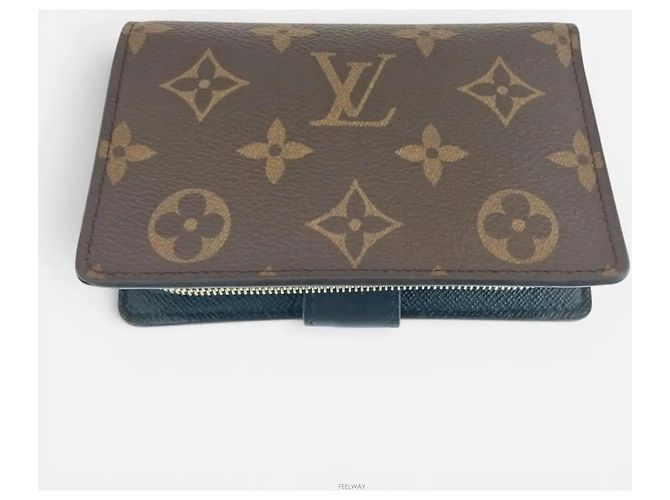 Louis Vuitton Carteira de moedas Juliet Marrom - vista 5