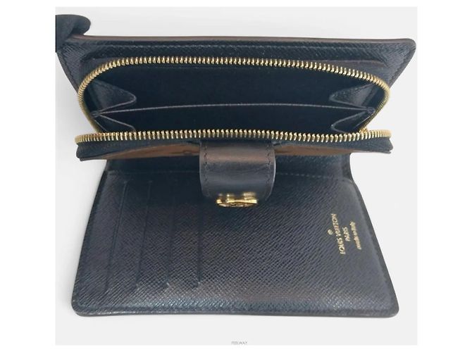 Louis Vuitton Carteira de moedas Juliet Marrom - vista 6