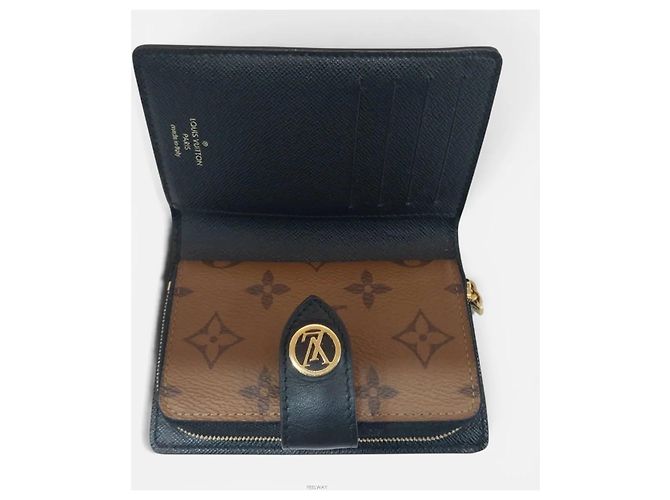Louis Vuitton Carteira de moedas Juliet Marrom - vista 9