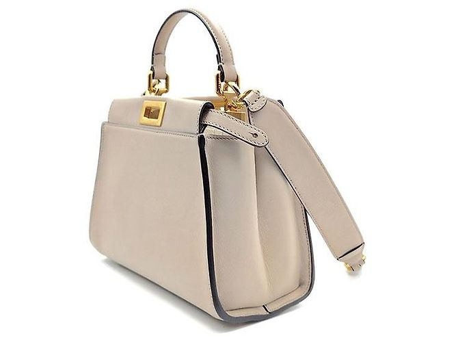 Fendi Peekaboo Mini Braun - Ansicht 2