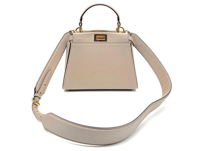 Fendi Peekaboo Mini Braun - Ansicht 3