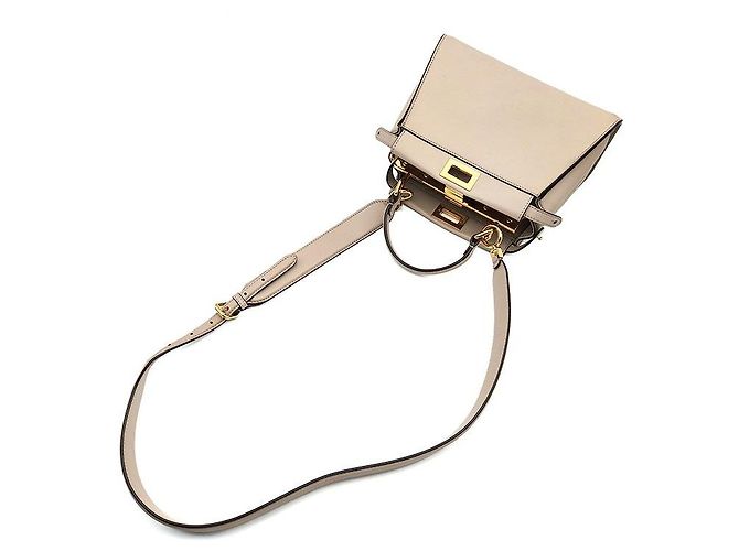 Fendi Peekaboo Mini Braun - Ansicht 4