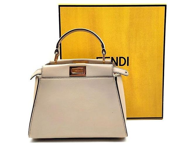 Fendi Peekaboo Mini Braun - Ansicht 8