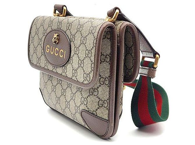 Gucci Neo Vintage Supreme Kleine Messenger Bag Braun - Ansicht 2