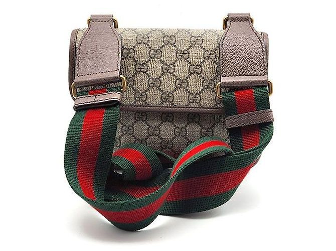 Gucci Neo Vintage Supreme Kleine Messenger Bag Braun - Ansicht 3